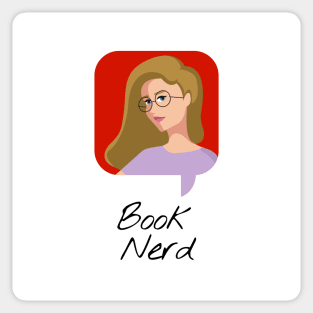 Book Nerd Sticker